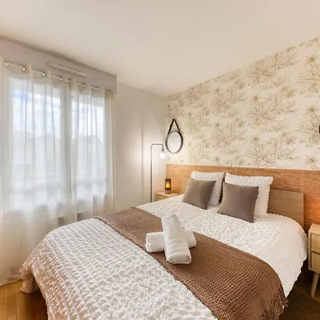 L'ilot Zen- Ideal Pour Famille-groupe-pro-double Parking-highwifi-aeroport Orly 8min-paris30min Apartment