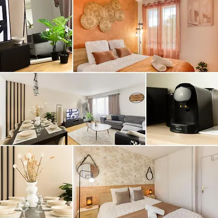 L'ilot Zen- Ideal Pour Famille-groupe-pro-double Parking-highwifi-aeroport Orly 8min-paris30min Fresnes (Val-de-Marne)