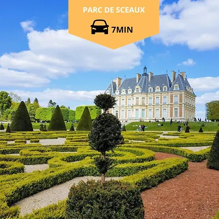 Apartamento L'ilot Zen- Ideal Pour Famille-groupe-pro-double Parking-highwifi-aeroport Orly 8min-paris30min